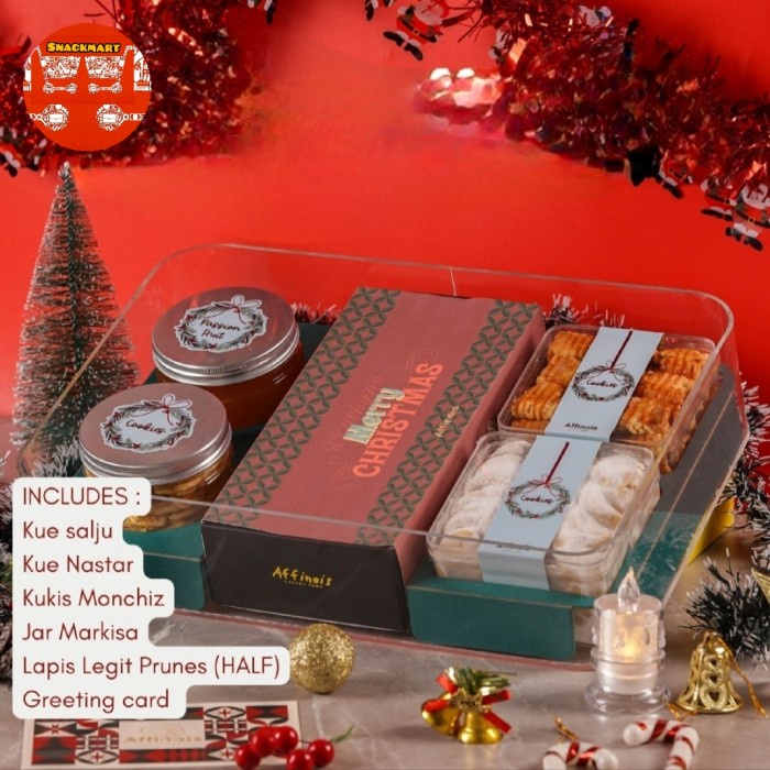 

Parcel Natal Kue Kering Medan / Hampers Natal Medan Kue Kering Minuman