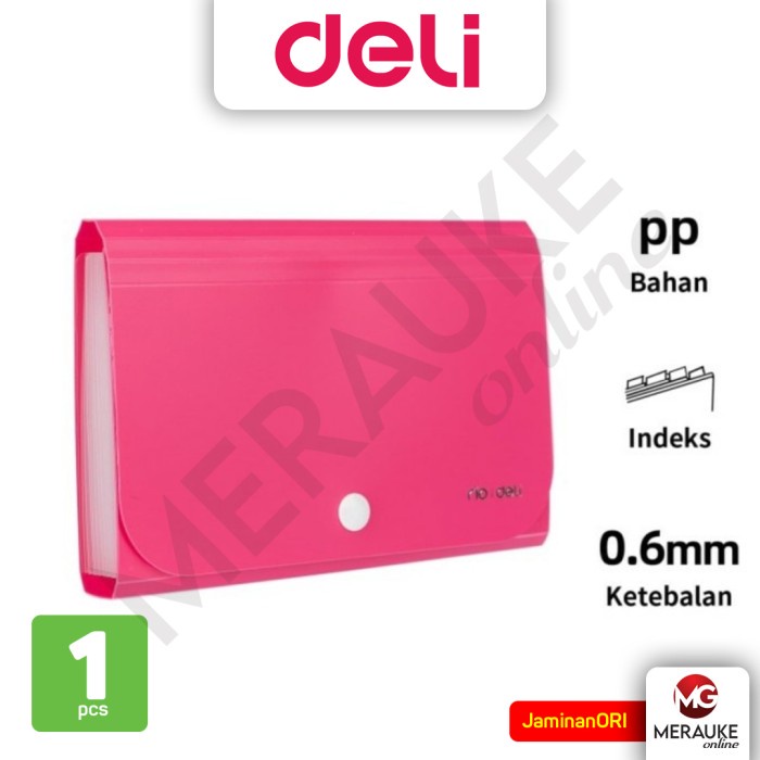 

Deli Expanding File Map Harmonika 5561 A6 13 Pocket