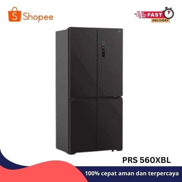 Polytron PRS 560X Kulkas 4 Door New Belleza Inverter 550 Liter