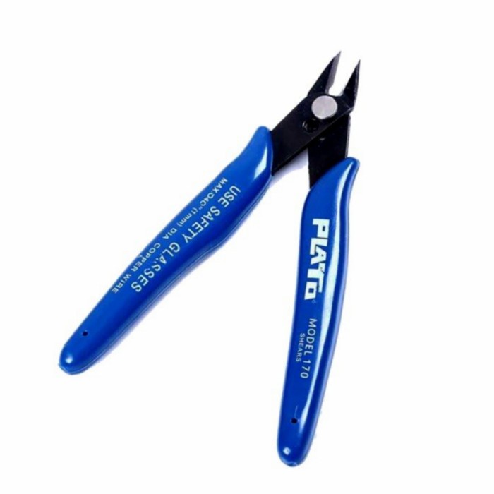 tang potong plato kecil mini/tang potong