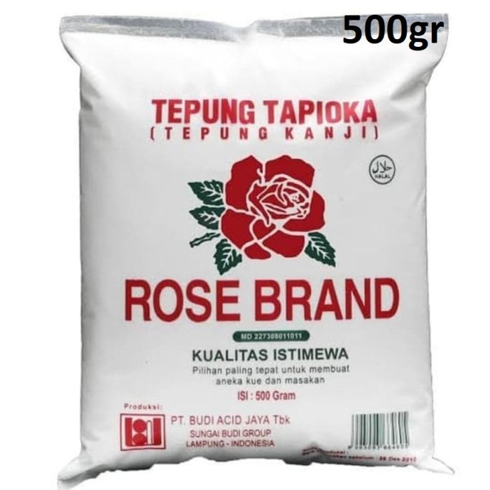 

Tepung Tapioka Rose Brand 500gr