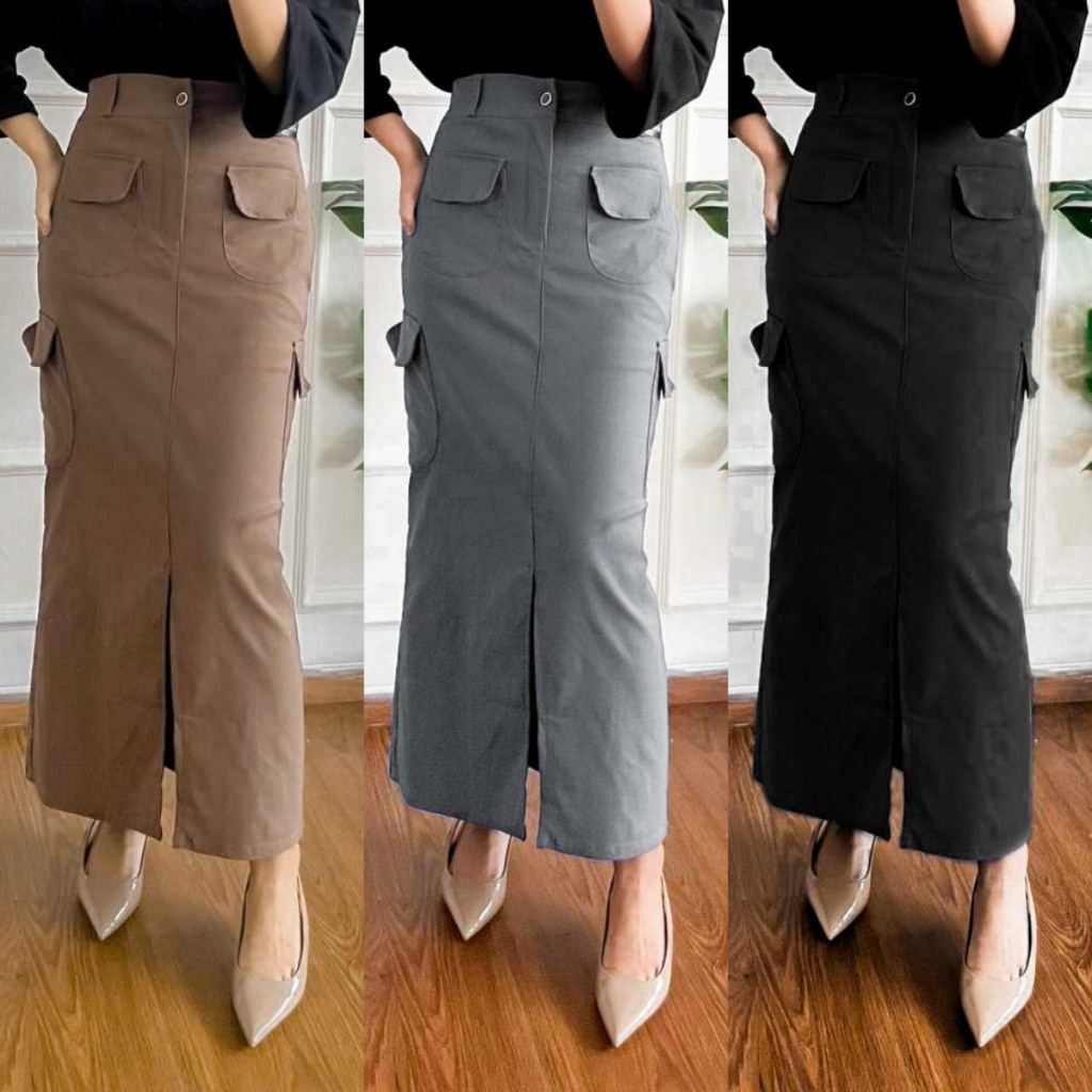 Rok Span Cargo Drill Pamela - Rok Span Viral Kekinian