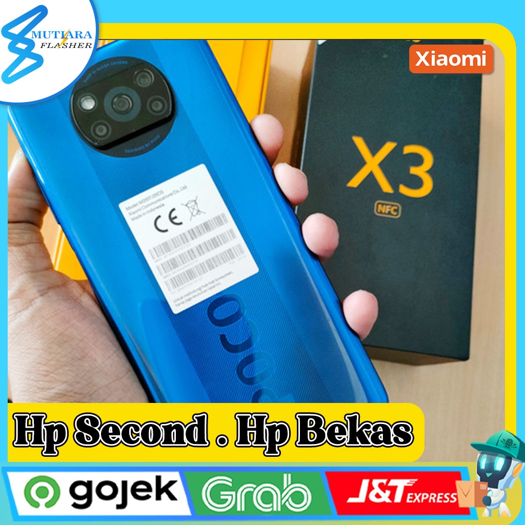 Xiaomi Poco X3 Ram 6/64GB | Ram 8/128GB Second Original