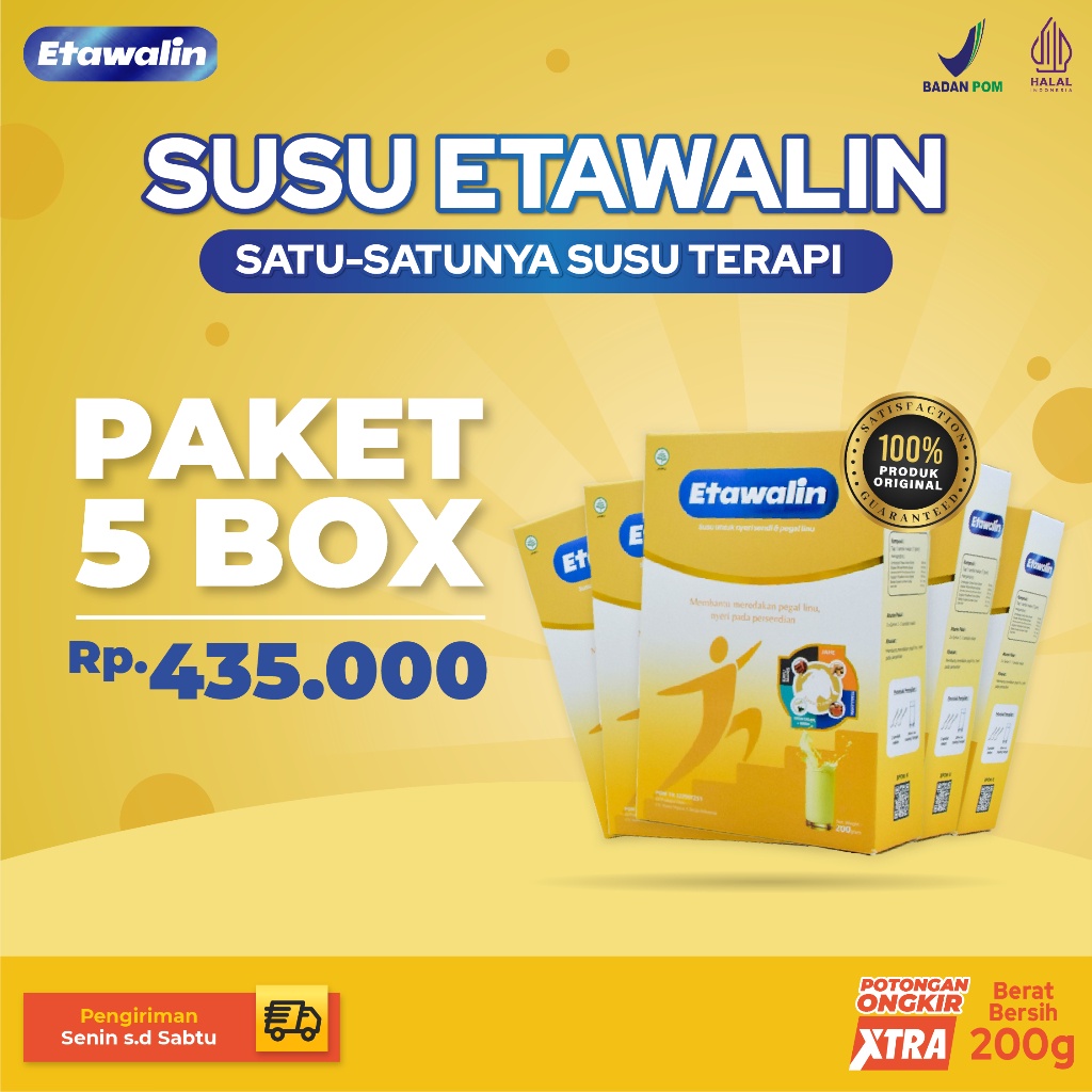 

Etawalin Susu Kambing Etawa Untuk Nyeri Tulang Sendi 5 Box