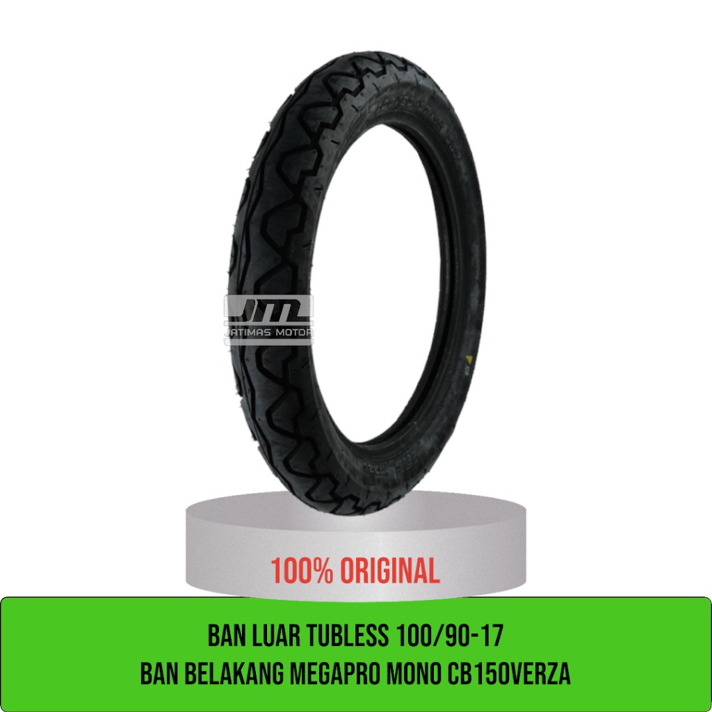 Ban luar tubless 100/90 - 17 ban belakang megapro mono cb150 verza 42711-KYE-901