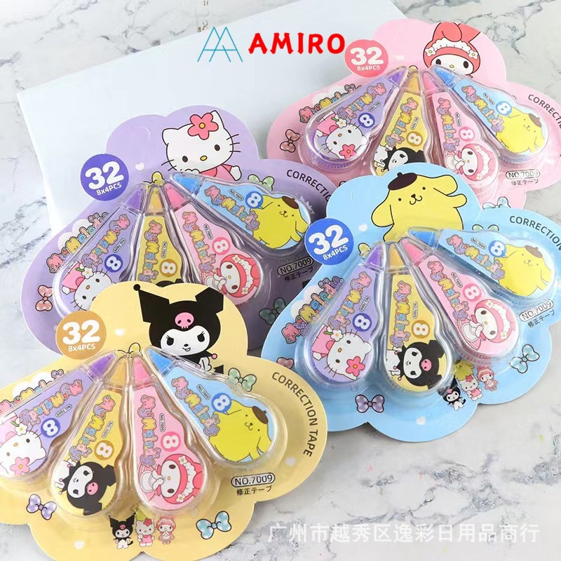 

correction tape karakter Lucu / Tipex Roll Kartun murah / tip-ex kertas fancy / tipe-x karakter lucu kecil