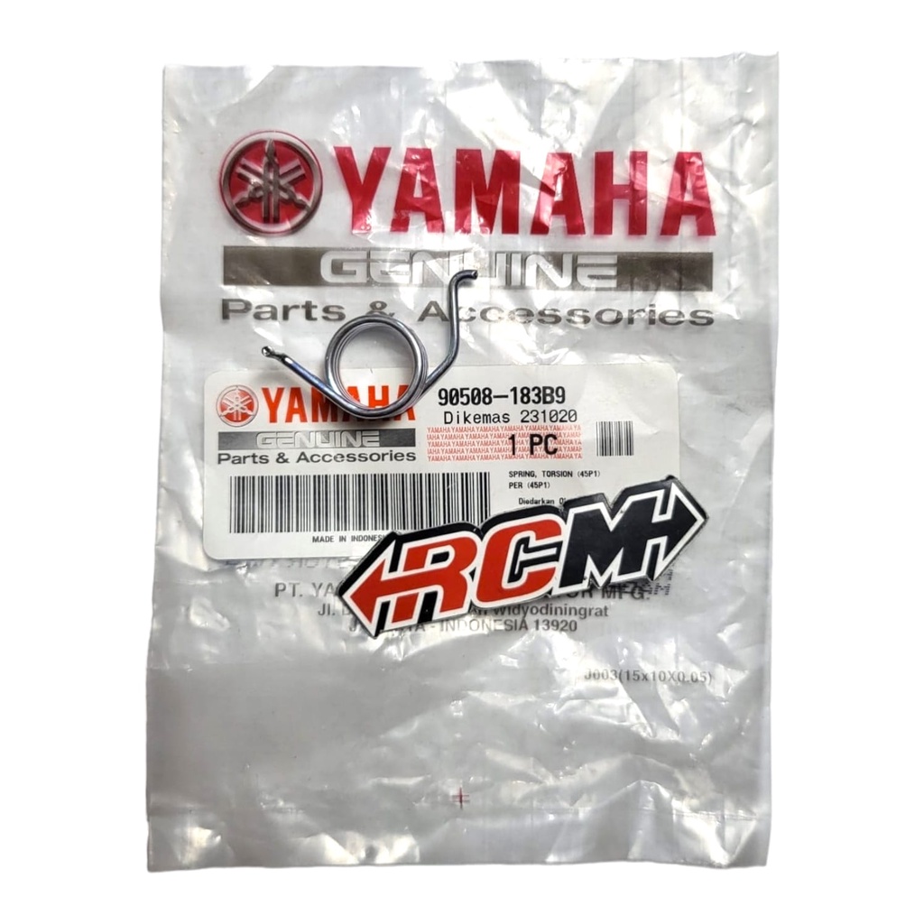 90508-183B9 PER PIR VIR VER SPRING FOOT STEP FOOTREST DEPAN KIRI / KANAN BYSON MX KING VIXION ADVANC