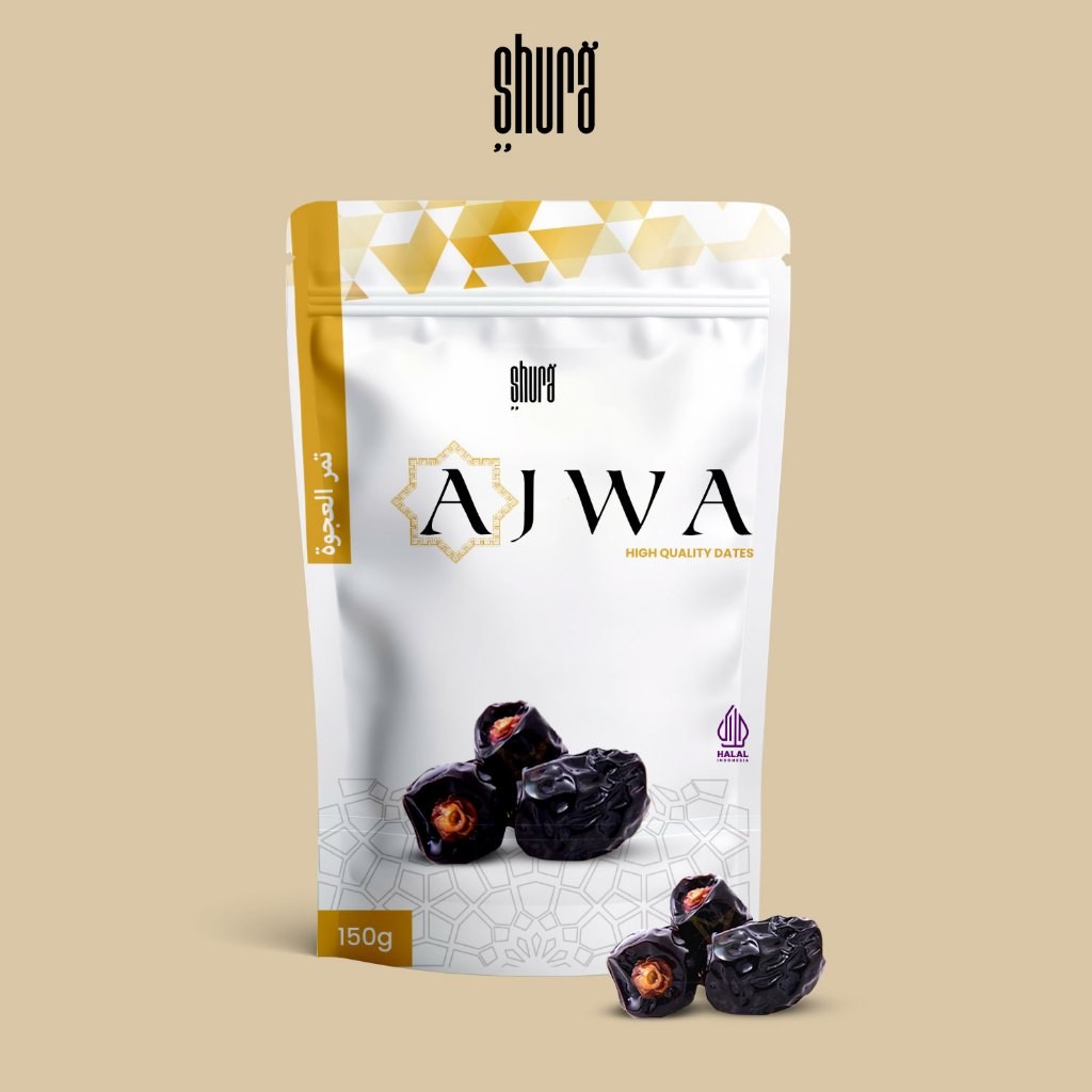 

Shura Kurma Ajwa Dates Nabi 150gr High Quality