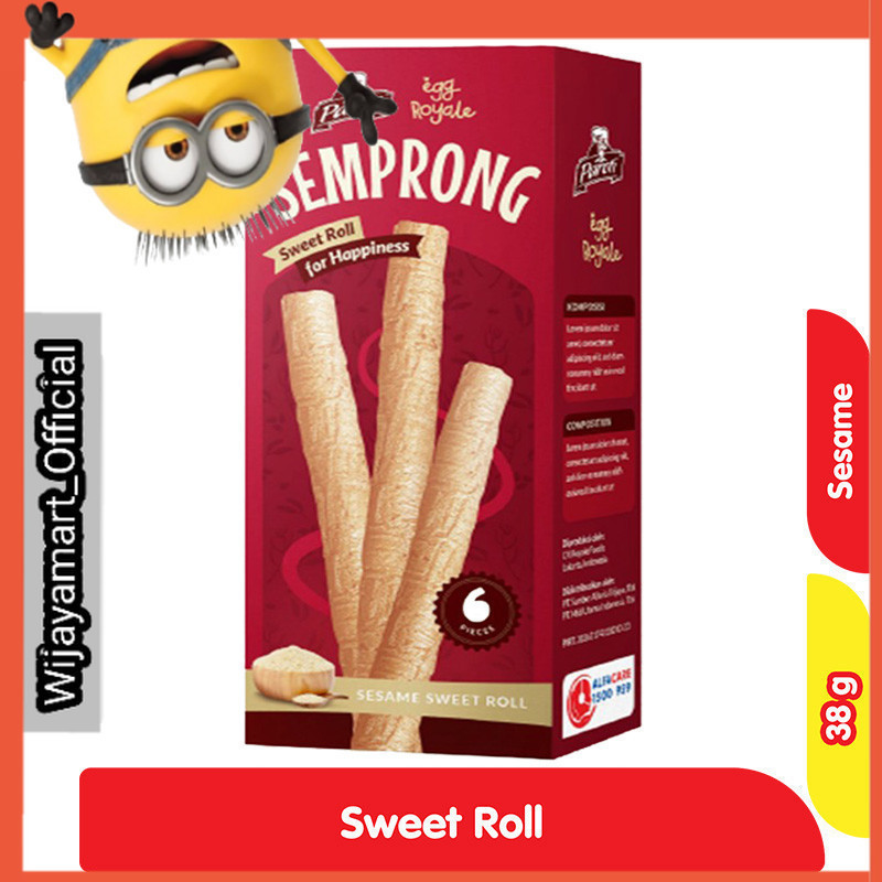 

Paroti Semprong Sweet Roll Wijen Box 38 g