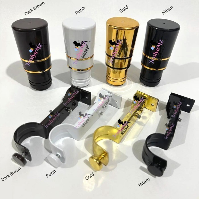 JMZ - Endcup Minimalis/End cup Minimalis/ Bracket Tiang Gorden / Kaki Gorden