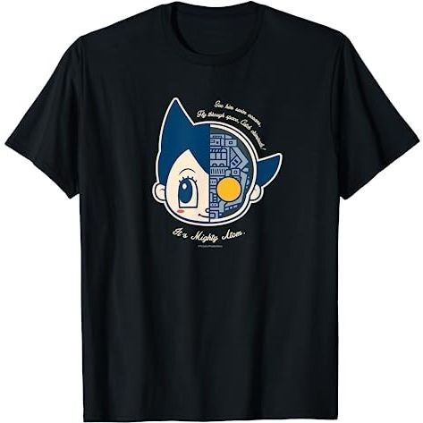 KAOS DEWASA Astro Boy retro (translucent Atom) (C)Tezuka Productions T-Shirt