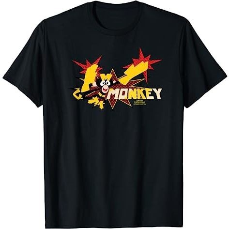 KAOS DEWASA Dexter's Laboratory Monkey T-Shirt