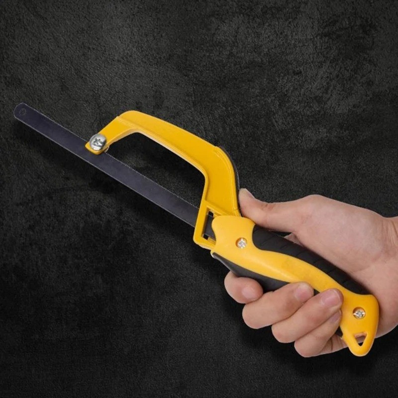 UXELL Gagang Gergaji Besi Mini Hand Saw Frame Aluminium Alloy - X37E Gudang Asyshop