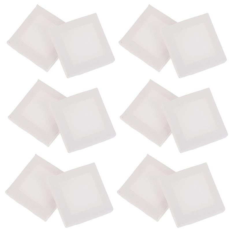 

12 Pcs Mini Canvas Square Frame Oil Painting Square Drawing DIY Art Frames Canvases Blank Multifunction Boards Canvas Frames