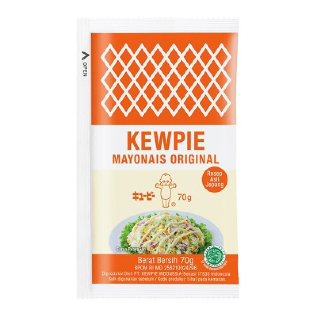 

Kewpie Mayones Original Mayonaise Sachet 70 g