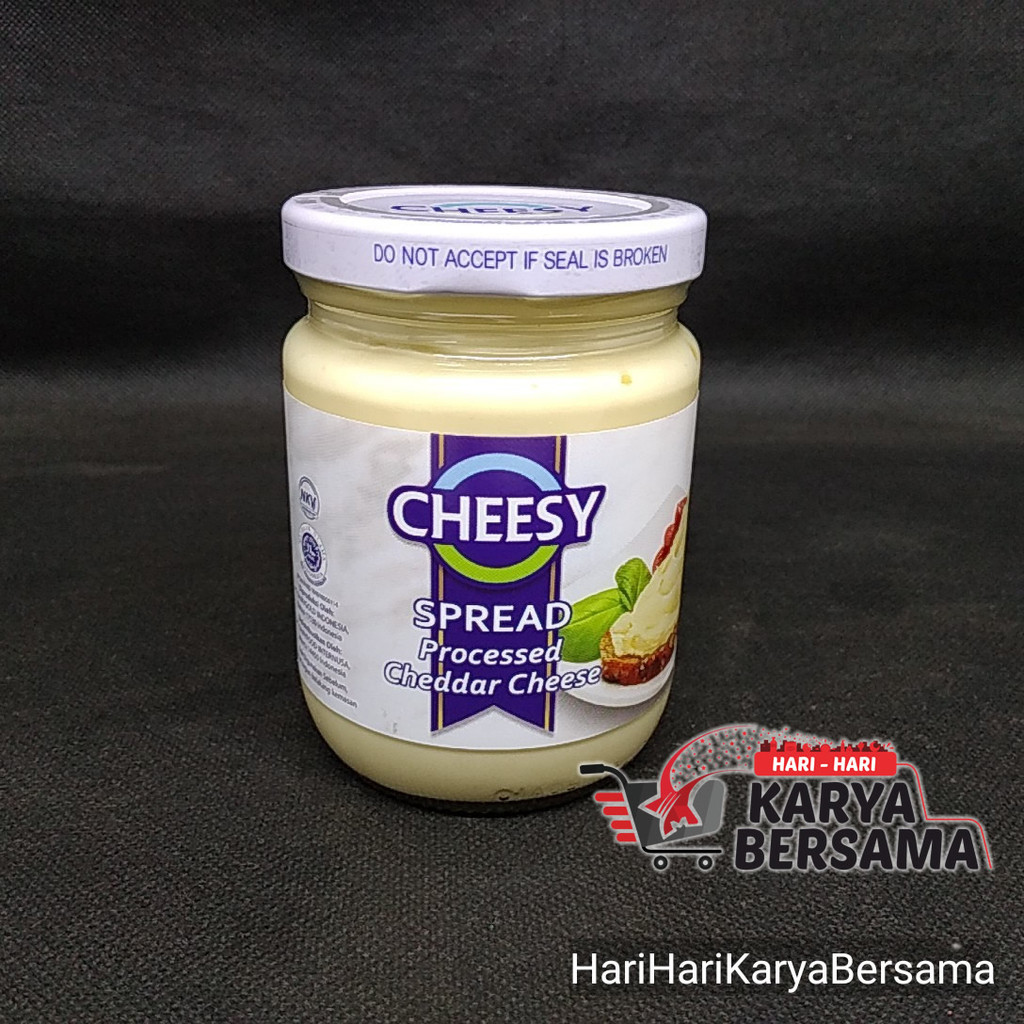 

OLESAN KEJU CHEESY CHEDDAR CHEESE SPREAD 240GR