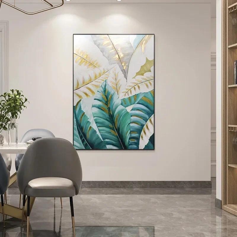 

4101061Digital oil painting living room decorative painting sofa background wall hanging painting