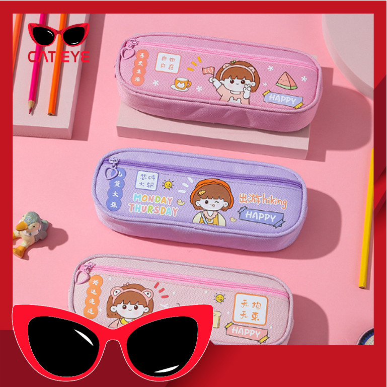 

PROMO - S5833 Tempat Pensil / Tempat Alat Tulis Motif Lucu / Pencil Case Cartoon / Tempat Pensil Resleting Model Terbaru