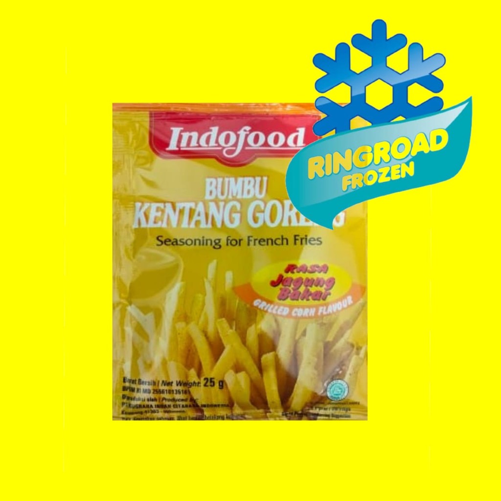 

INDOFOOD JAGUNG BAKAR BUMBU KENTANG GORENG 25 GR