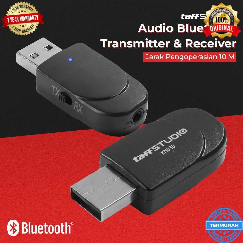 Audio Bluetooth 5 Transmitter & Receiver Salon Tanpa Lenyes Kabel Bt Pemancar Speaker Untuk Dongle M