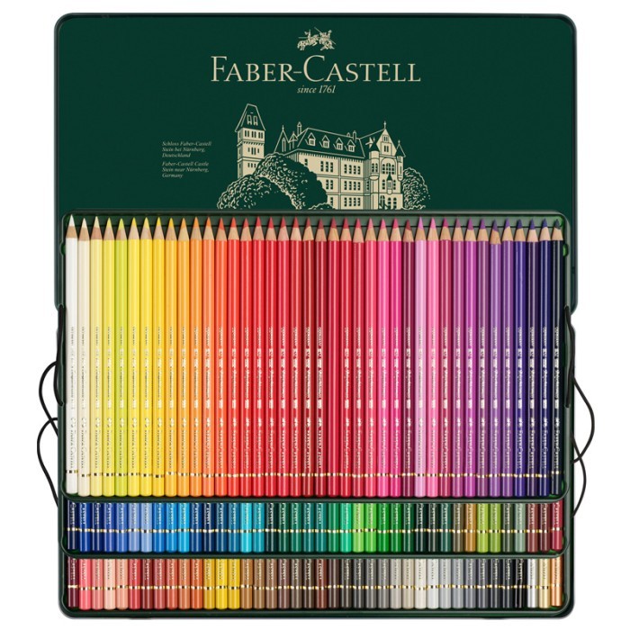 

Pensil Warna Faber Castell Polychromos Tin Case | Color Pencils | Finest Artist Quality - 12C 110012