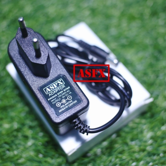 Adaptor 9v 9 volt low noise murah untuk efek gitar tegangan stabil - standard
