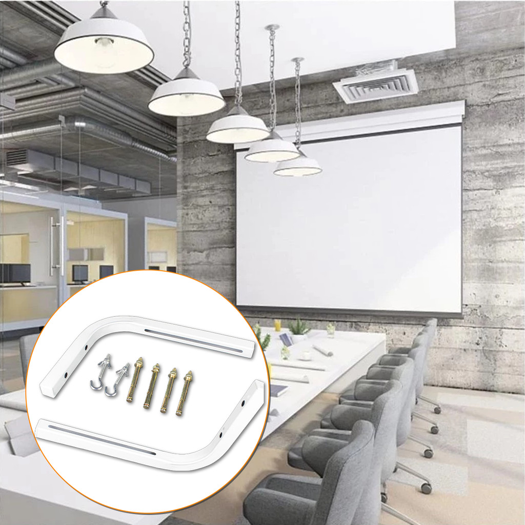 Dudukan Proyektor Screen Braket Layar Proyektor Gantung Motorized Cocok untuk layar dalam jarak 150 