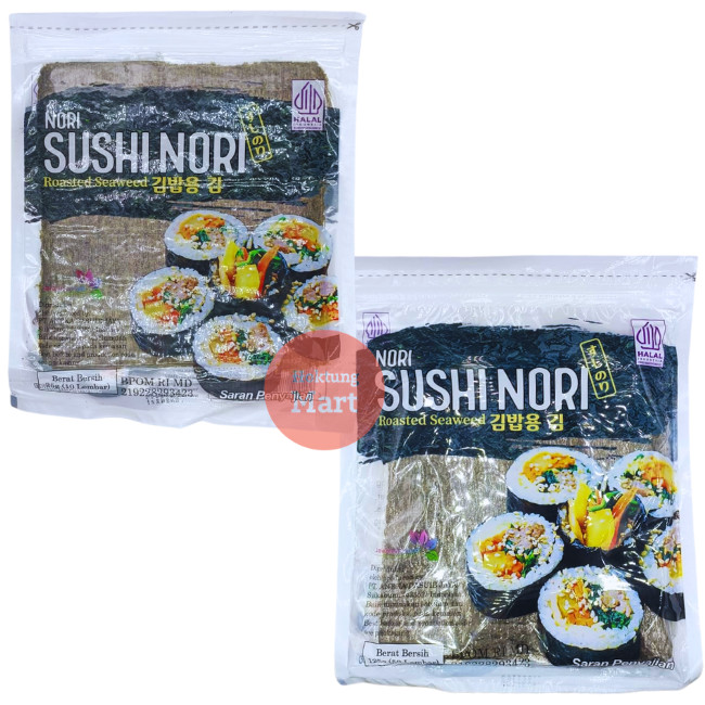 

Sushi Nori Rumput Laut Sushi Kimbab Gimbab Seaweed Panggang isi 10pcs/50pcs