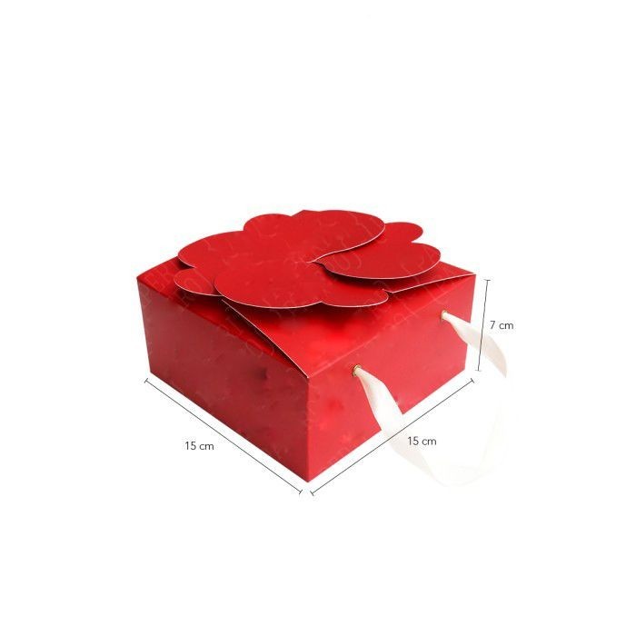

TP Dus Box Kotak Toples Kue Kering 500 gr Red Clover Kemasan Packaging