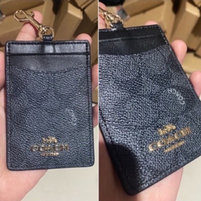 

Lanyard Id Card Name Tag Holder - Brown