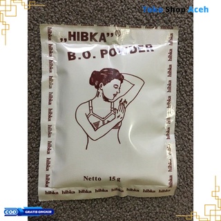 (S.A) HIBKA 15gr | Bedak Anti Bau Ketiak | Deodorant Powder