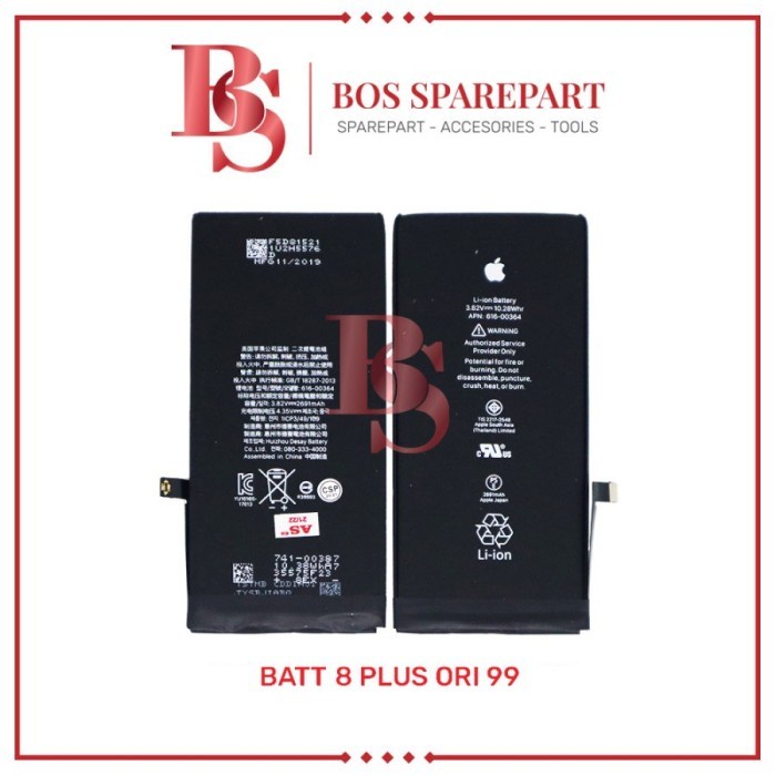 BATERAI IPHONE 8 PLUS ORIGINAL 99 / BATTERY / BATRE