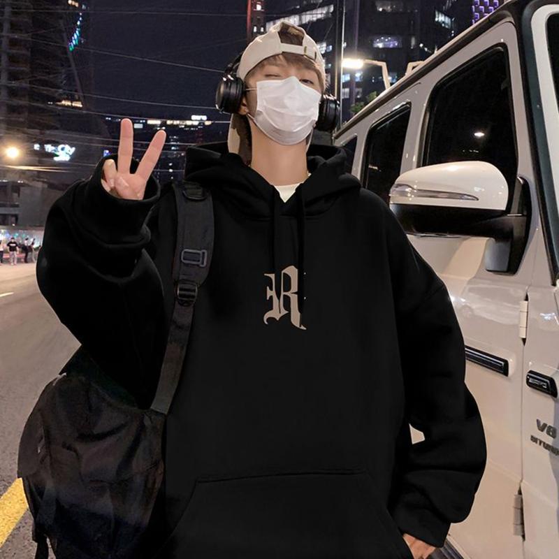 PROMO COD Hoodie Rough House Hoodie Anaka Rantau Kangen Rumah Hoodie Pria Wanita Bisa COD Hoodie RH Gaya Amerika Plus Beludru Berat Pullover Hoodie Pria Musim Gugur Musim Dingin Pasangan Hip Hop Kaus Unisex Trendy