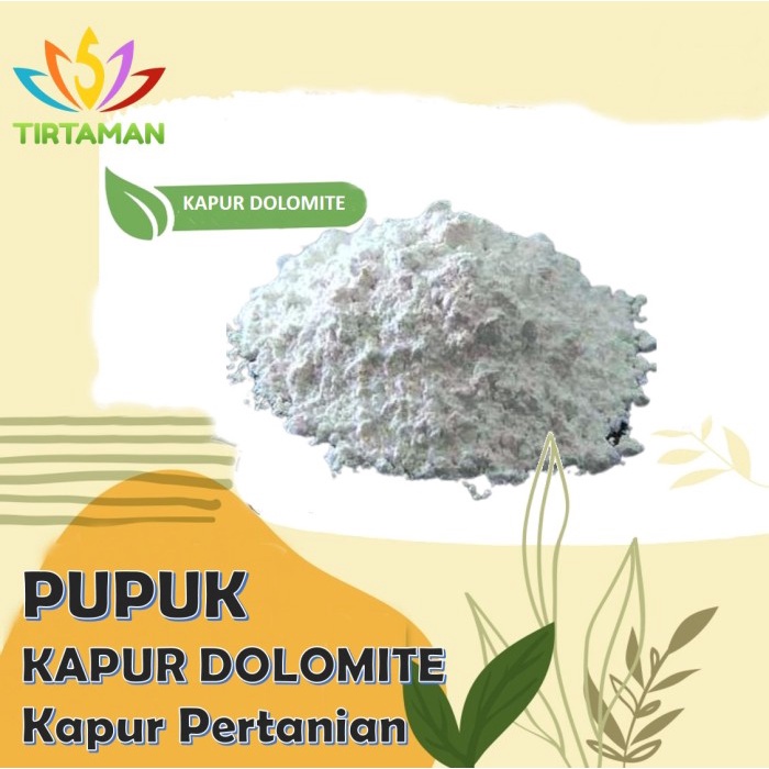 Kapur Dolomite  Kapur Pertanian Dolomit  Pupuk Dolomite 1 KG