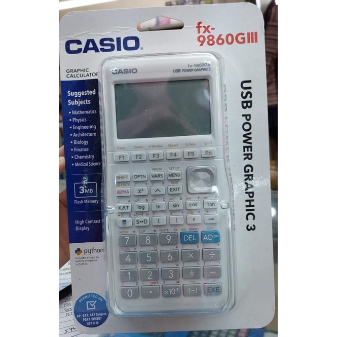 

Casio Calculator Scientific FX 9860 GIII