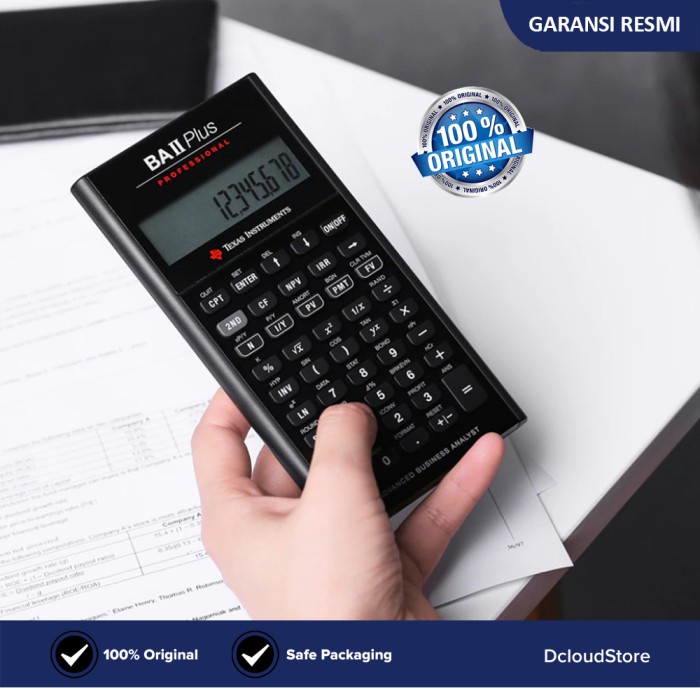 

Kalkulator BA II Plus Professional Texas Instruments