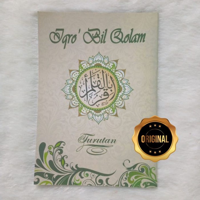 Buku Belajar Menulis Iqro Bil Qolam Metode Turutan - Asli