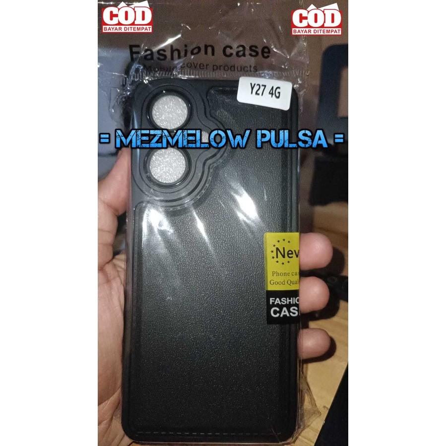 Case Silikon Caseng Soft Case Softcase Leather Casing VIVO Y27 4G