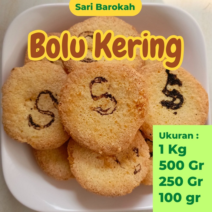 

Kue kering Bolu S snack jadul kiloan 1 Kg, 500 Gr, 250 Gr, 100 gr