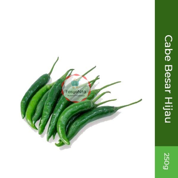 

Cabe Besar Hijau 250gr - FasyAnita Mart Denpasar