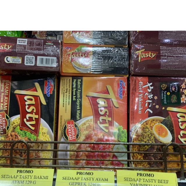

MIE SEDAAP TASTY DAPAT 3BKS