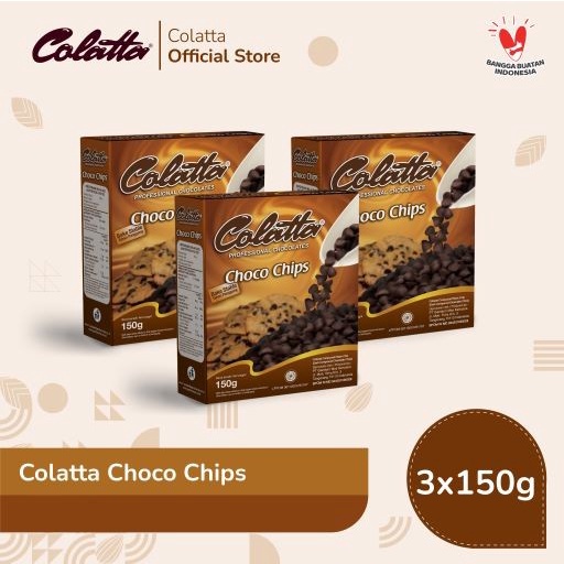 

Termurah [ Best Seller ] Bundling Colatta Choco Chips 150g - Isi 3