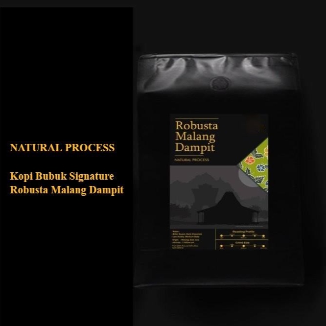

NATURAL PROCESS Kopi Bubuk Signature Robusta Malang Dampit 1 KG ORIGINAL