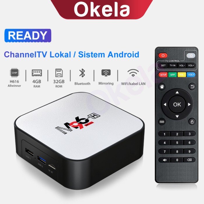 set top box tv digital-- tripsky-M96-h android tv box