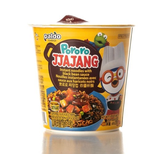 

Pororo Jjajang Cup Instant Noodles with Black Bean Sauce [65 gr]