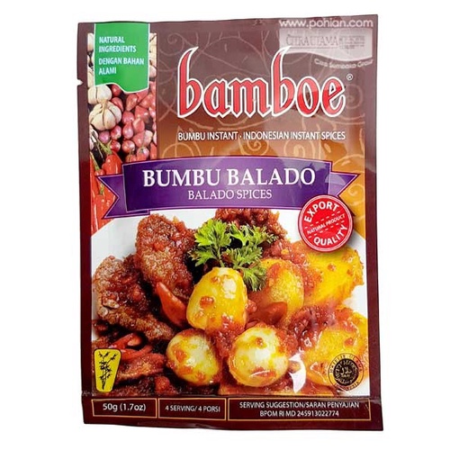 

Bamboe Bumbu Balado [50 gr]