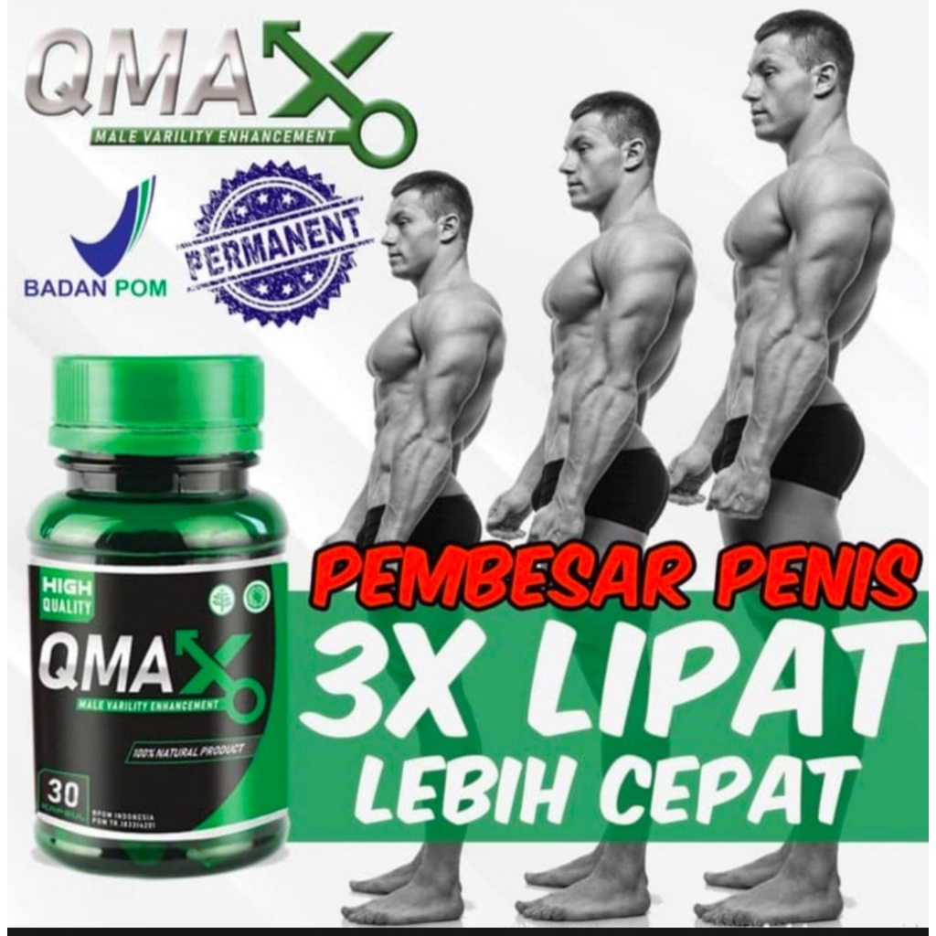 Q-MAX KAPSUL KHUSUS PRIA DEWASA