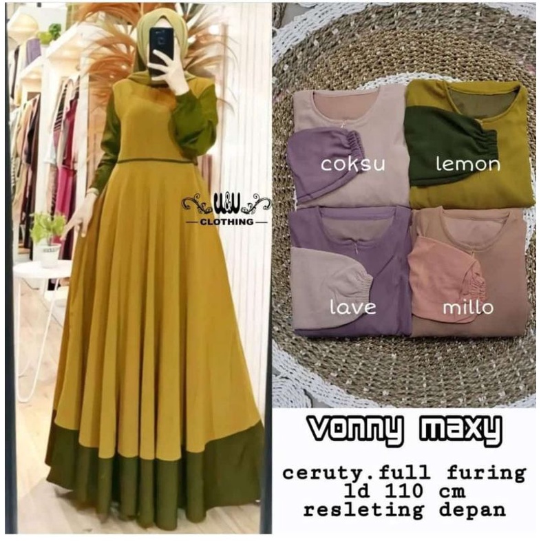 KOLEKSI BV VONNY MAXY dress