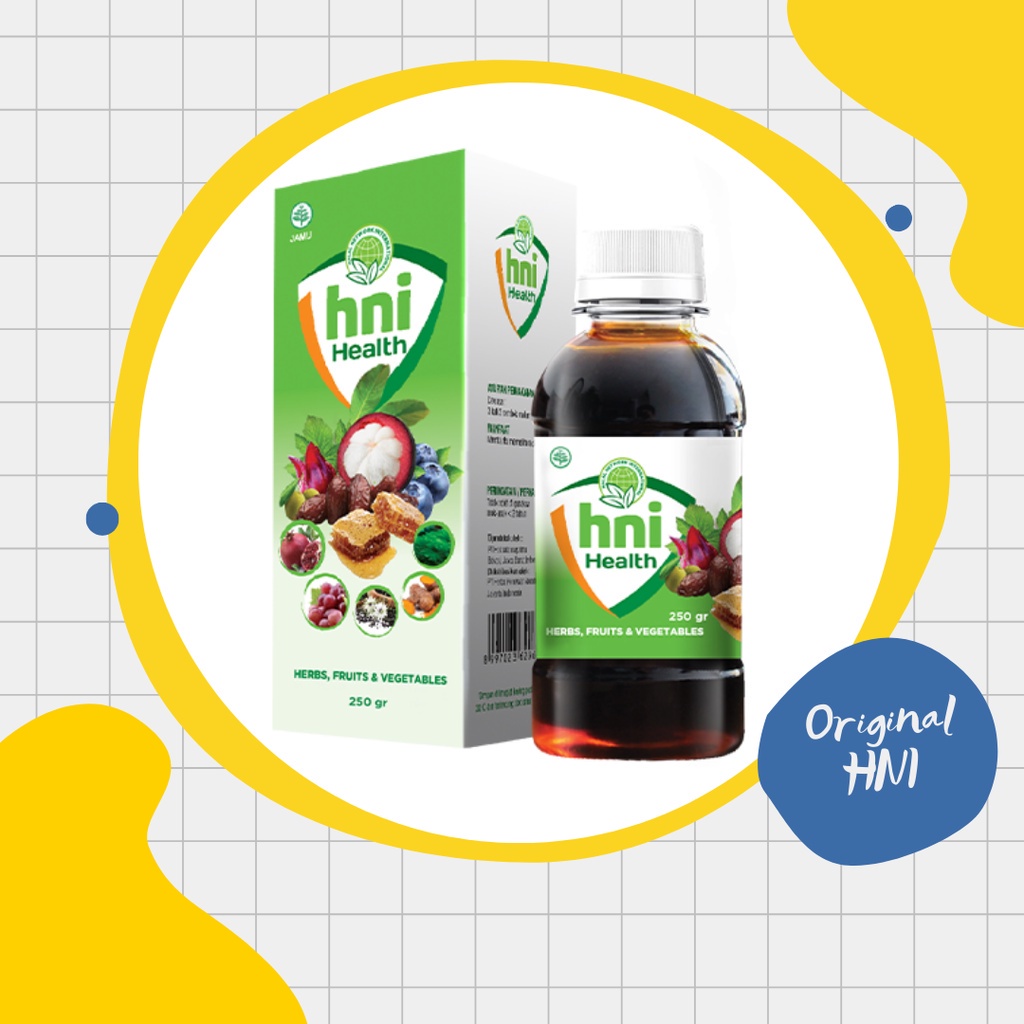 

HNI Health isi 250 ml Madu plus ekstrak buah dan sayur untuk menjaga kesehatan dan menguatkan imun KBJ87