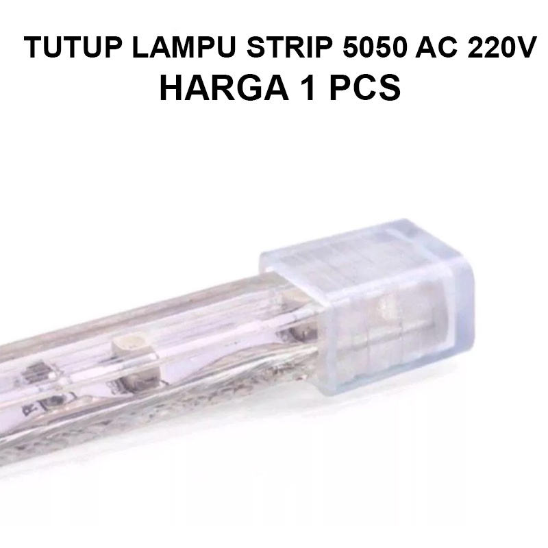 COD Tutup Lampu LED Strip Selang 2835 3528 5050 Selang AC 220V Free Ongkir